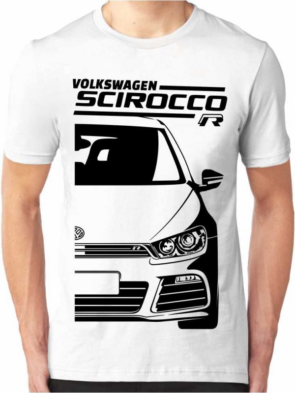 VW Scirocco R Mk3 Pánsky Tričko