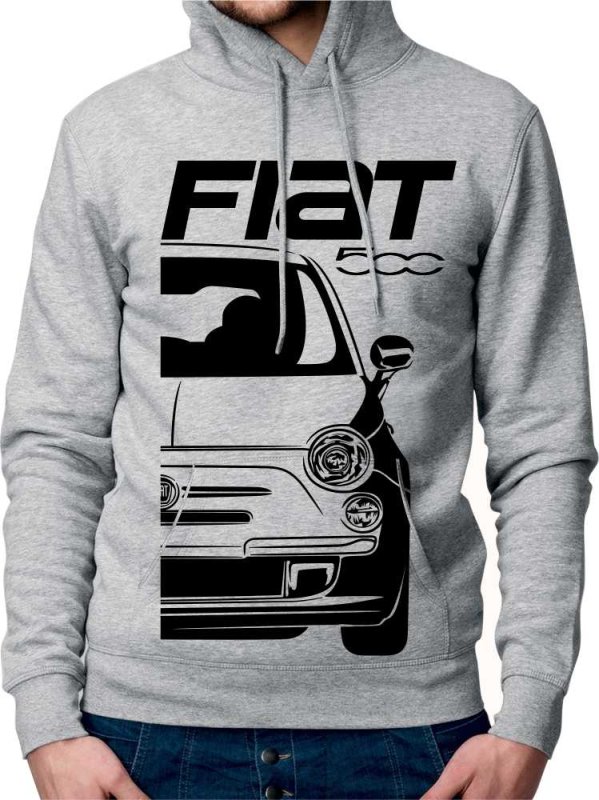 Sweat-shirt ur homme Fiat 500