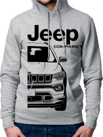 Jeep Compass Mk2 Facelift Moški Pulover s Kapuco