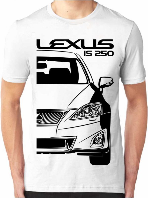 Lexus 2 IS 250 Facelift 2 Heren T-shirt