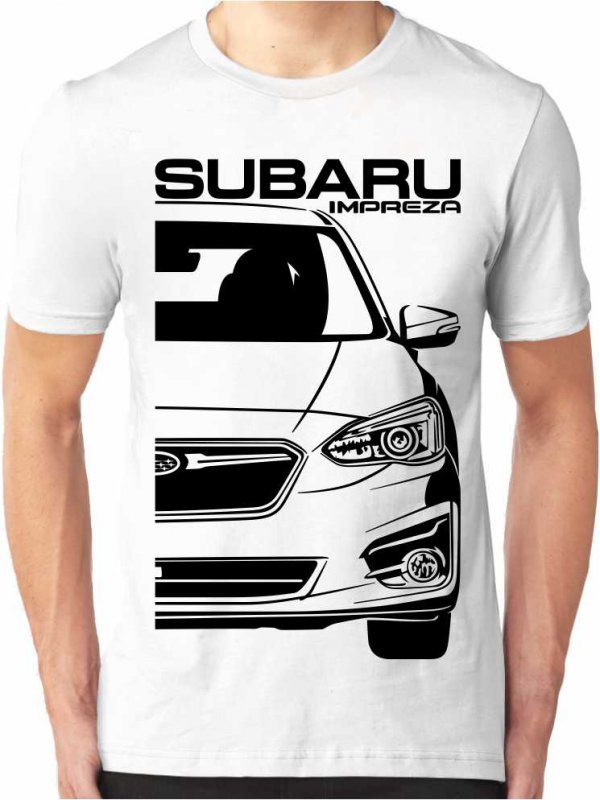 Subaru Impreza 4 Vīriešu T-krekls