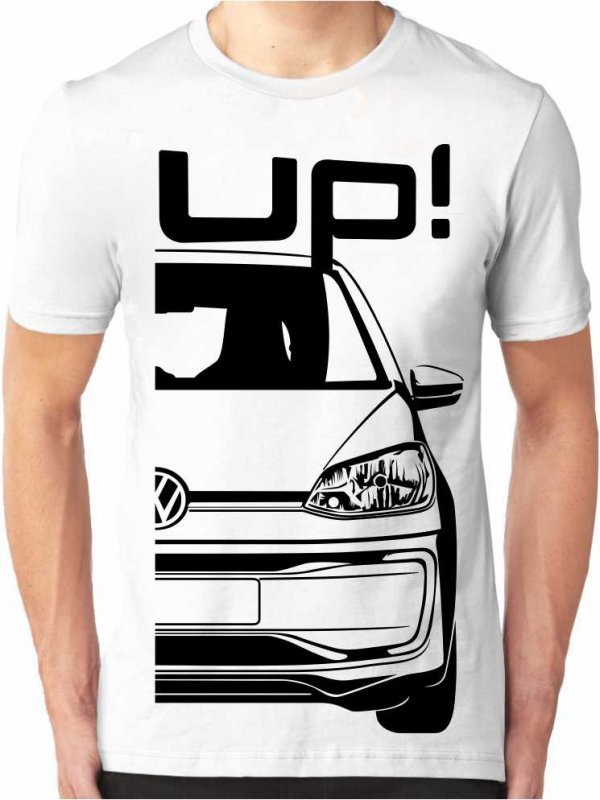 VW E - Up! Facelift Pánske Tričko