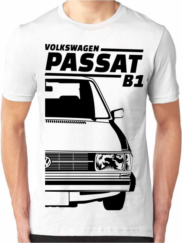 VW Passat B1 Facelift 1977 - T-shirt pour hommes