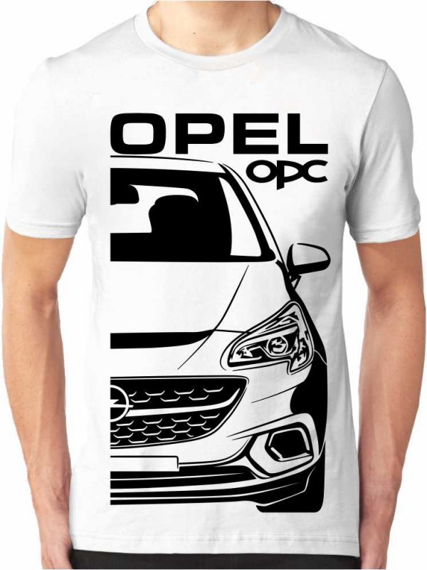 Opel Corsa E OPC Vyriški marškinėliai