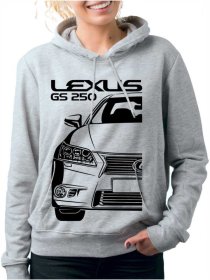 Lexus 4 GS 250 Facelift Női Kapucnis Pulóver