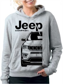 Jeep Compass Mk2 Ženski Pulover s Kapuco