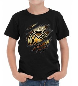 Gold Real Madrid Dětské Triko Gold Real Madrid Dětské Triko