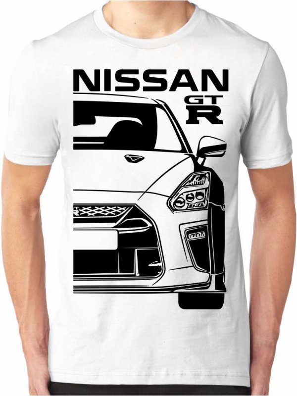 Nissan GT-R Facelift 2016 Vyriški marškinėliai