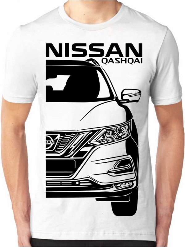 Nissan Qashqai 2 Facelift Heren T-shirt