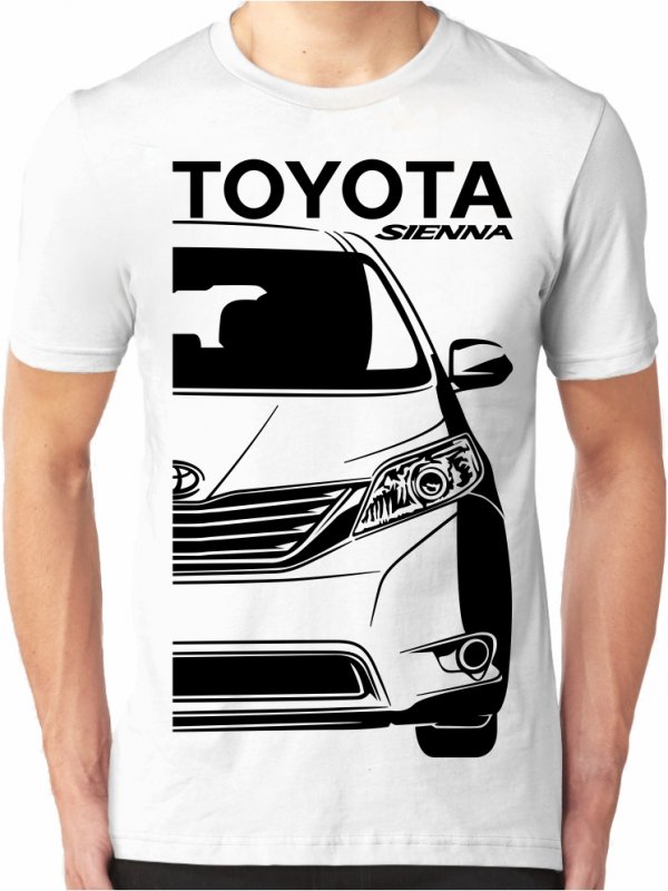 Toyota Sienna 3 Vyriški marškinėliai