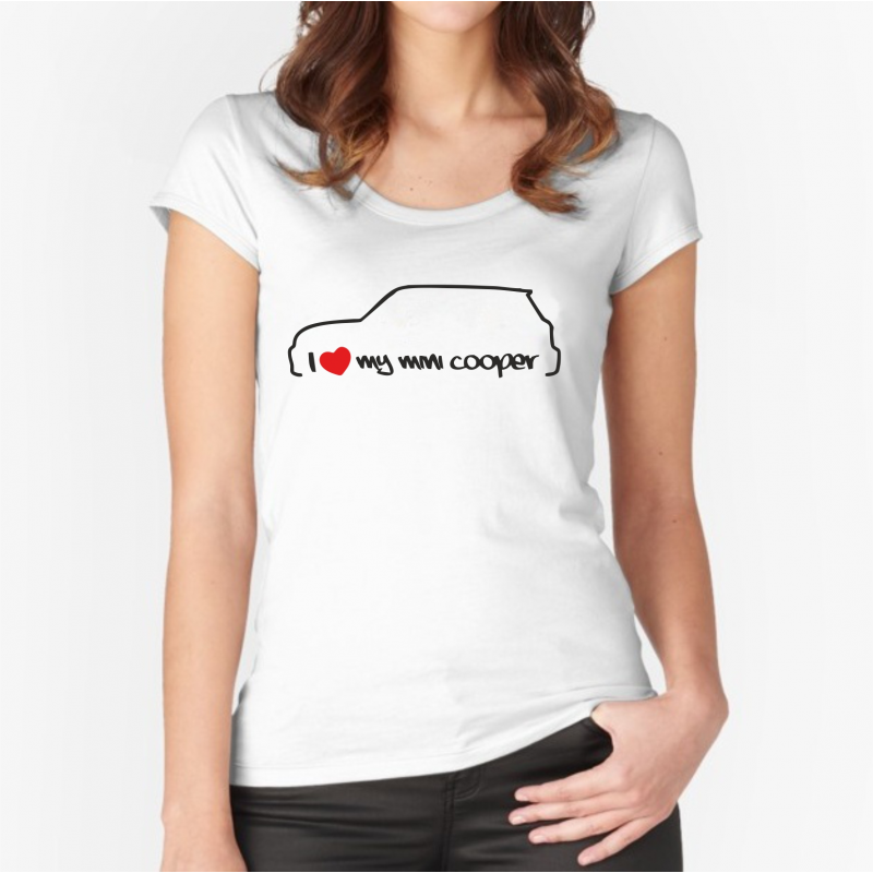 I Love Mini Cooper - T-shirt pour femmes