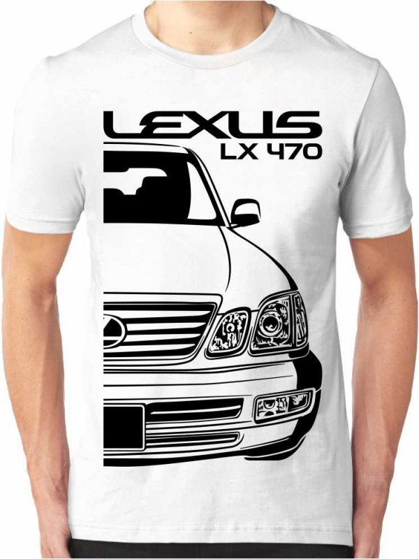 Lexus 2 LX 470 Moška Majica
