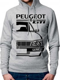 Peugeot 505 GTI Moški Pulover s Kapuco