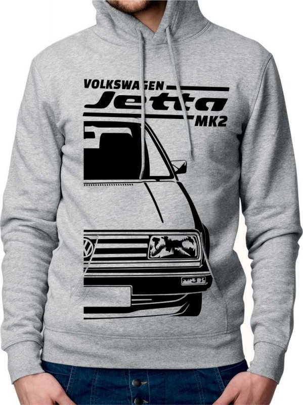 VW Jetta Mk2 IRVW Herren Sweatshirt