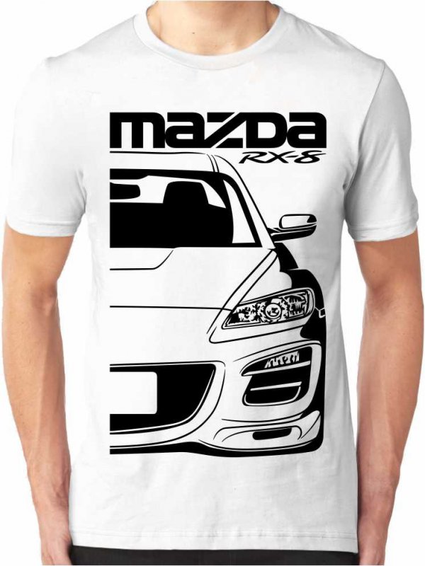 Mazda RX-8 Type S Vyriški marškinėliai