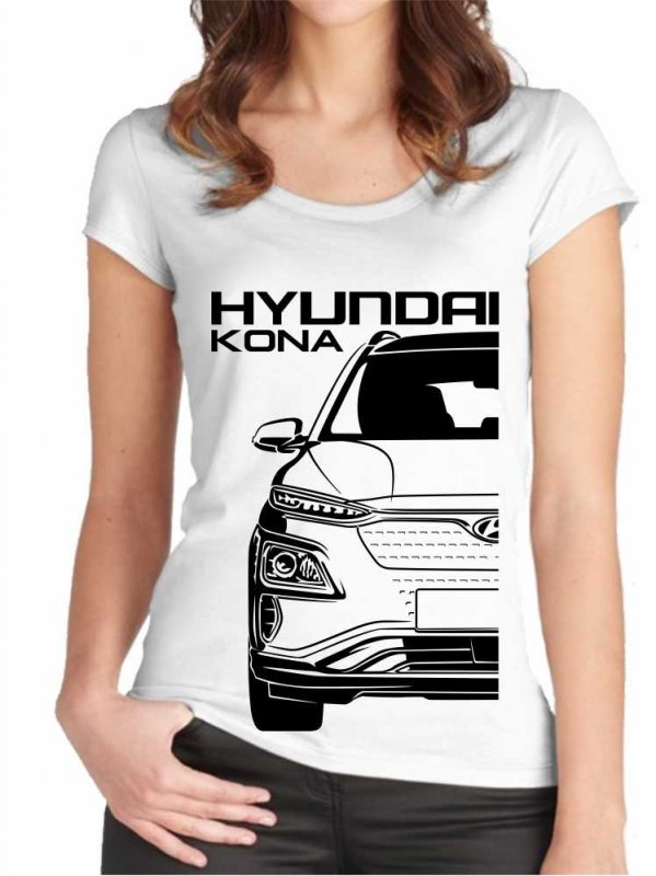 Hyundai Kona Electric Moteriški marškinėliai
