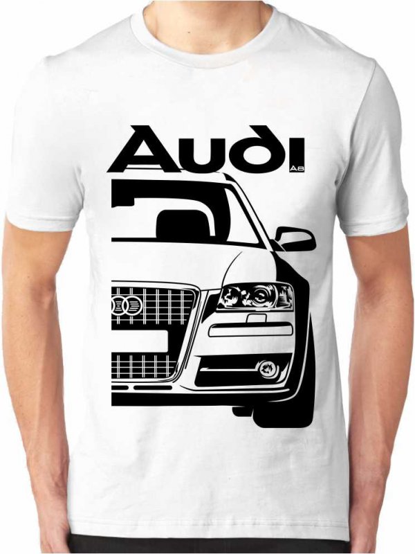 L -35% Audi A8 D3 Heren T-shirt