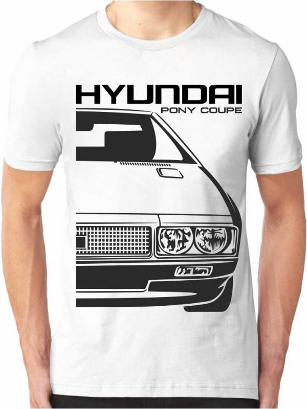 Hyundai Pony Coupe Concept Vīriešu T-krekls