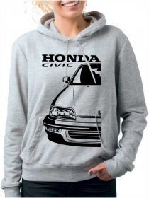 Honda Civic 4G SiR Női Kapucnis Pulóver