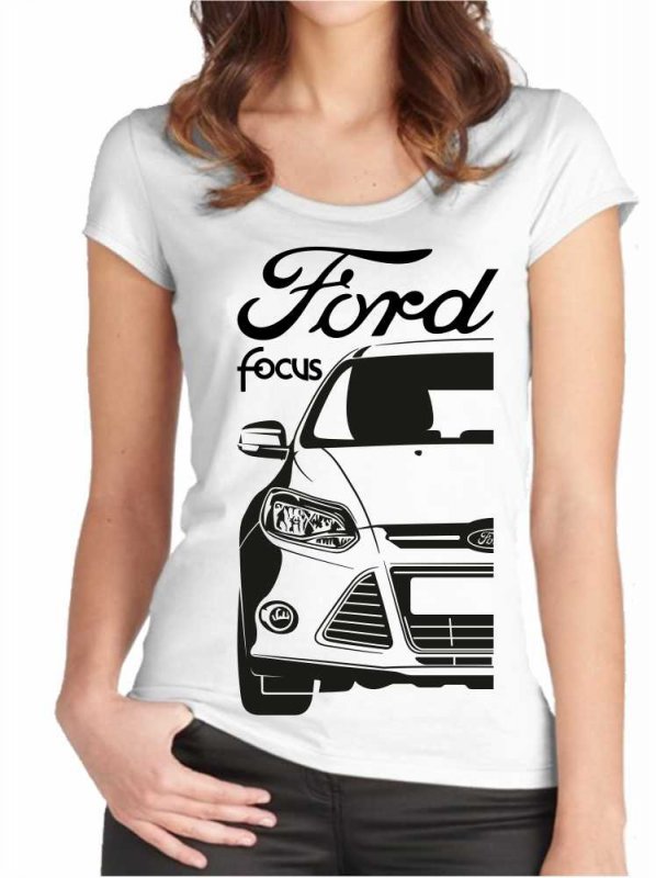 Ford Focus Mk2 Facelift Dames T-shirt