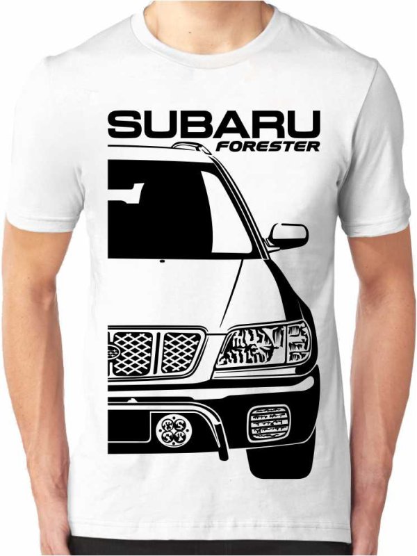 Subaru Forester 1 Facelift Mannen T-shirt