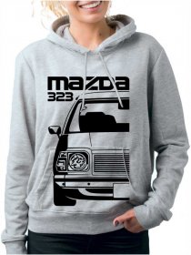 Mazda 323 Gen1 Ženski Pulover s Kapuco