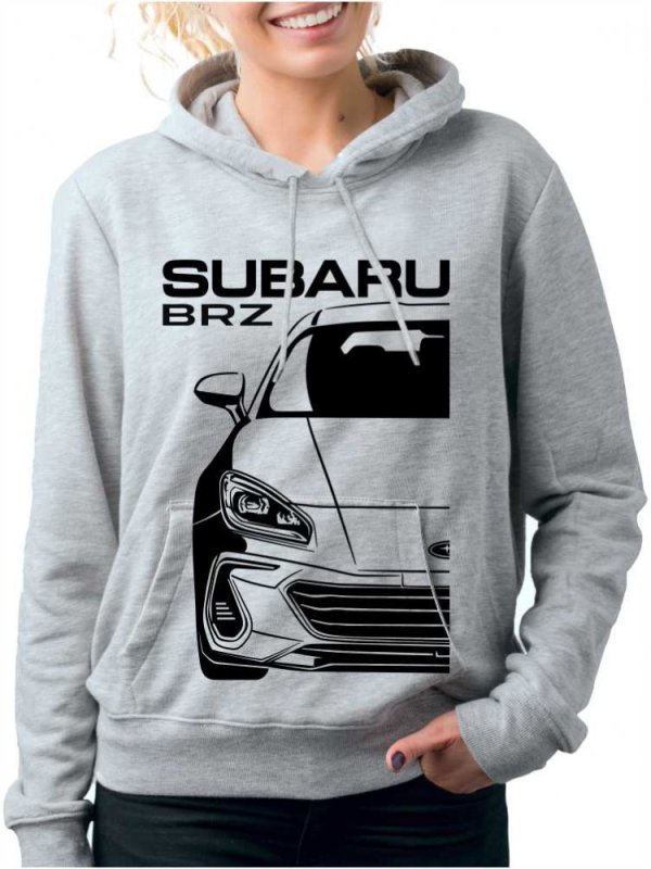Subaru BRZ 2 Ženski Pulover s Kapuco