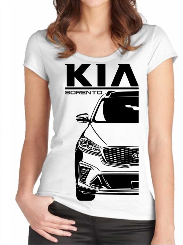 Kia Sorento 3 Facelift Moteriški marškinėliai
