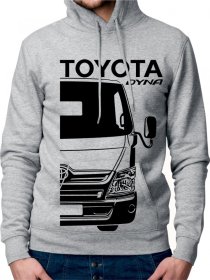 Toyota Dyna U600 Moški Pulover s Kapuco