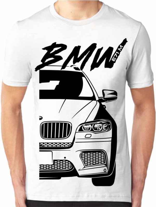 BMW X6 E71 M Heren T-shirt