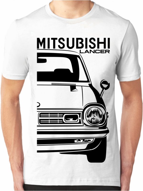 Mitsubishi Lancer 1 Vyriški marškinėliai