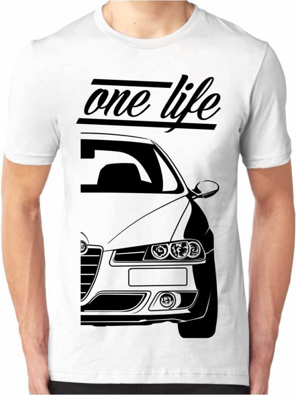 Alfa Romeo 156 Facelift One Life Mannen T-shirt