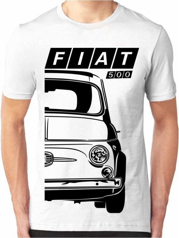 Fiat 500 Classic Vyriški marškinėliai