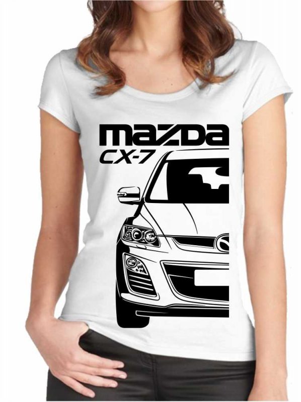 Mazda CX-7 Moteriški marškinėliai