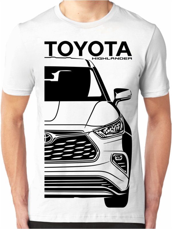 Maglietta Uomo Toyota Highlander 4