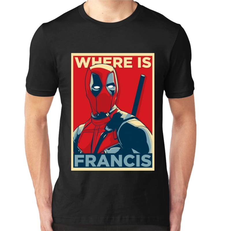 Dead Pool Where Is Frencis Ανδρικό T-shirt