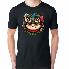Teemo on duty Мъжка тениска