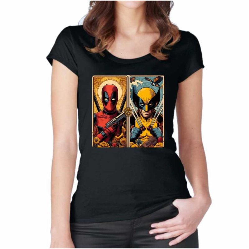 Maglietta Donna Deadpool & Wolverine  2