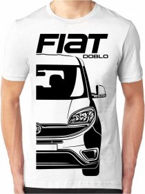 Fiat Doblo 2 Facelift Pánsky Tričko