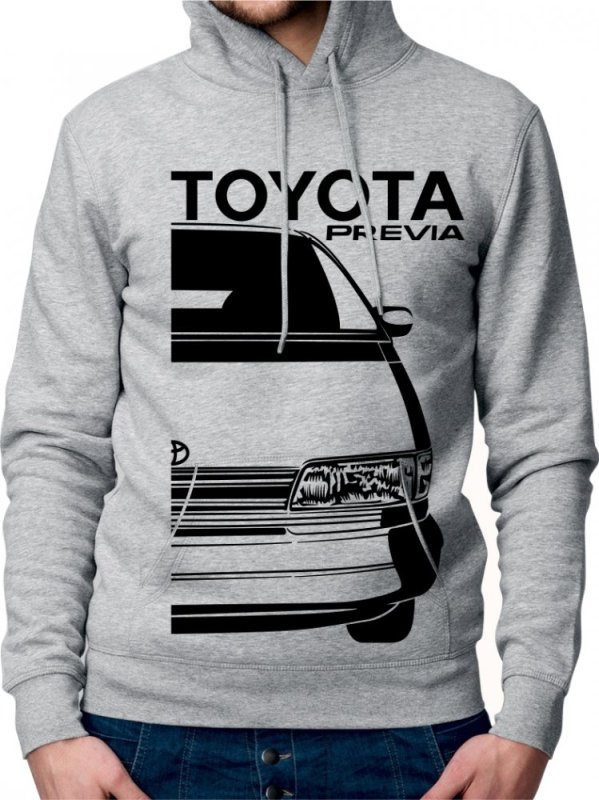 Toyota Previa 1 Moški Pulover s Kapuco