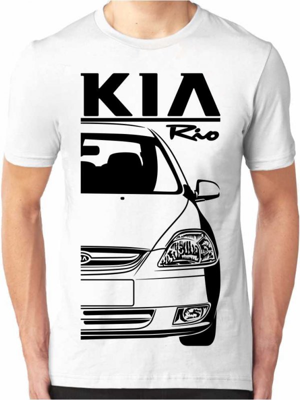 Kia Rio 1 Facelift Heren T-shirt