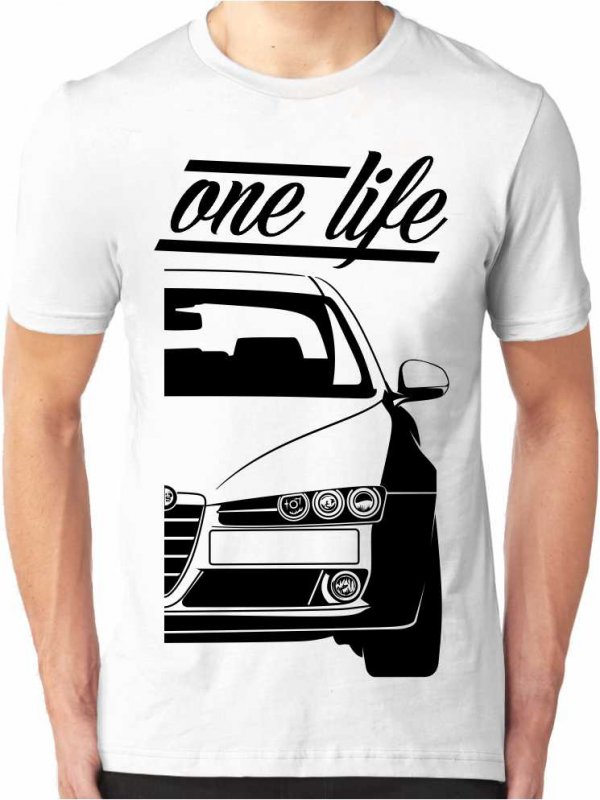 Alfa Romeo 159 One Life Mannen T-shirt