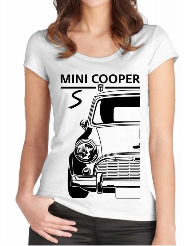Classic Mini Cooper S Mk1 Dames T-shirt