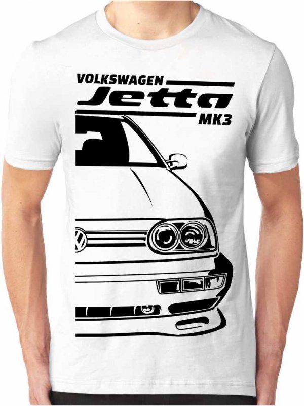 VW Jetta Mk3 Fast and Furious Koszulka męska