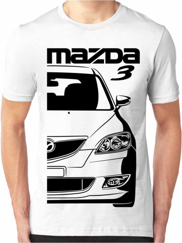 Mazda 3 Gen1 Vyriški marškinėliai