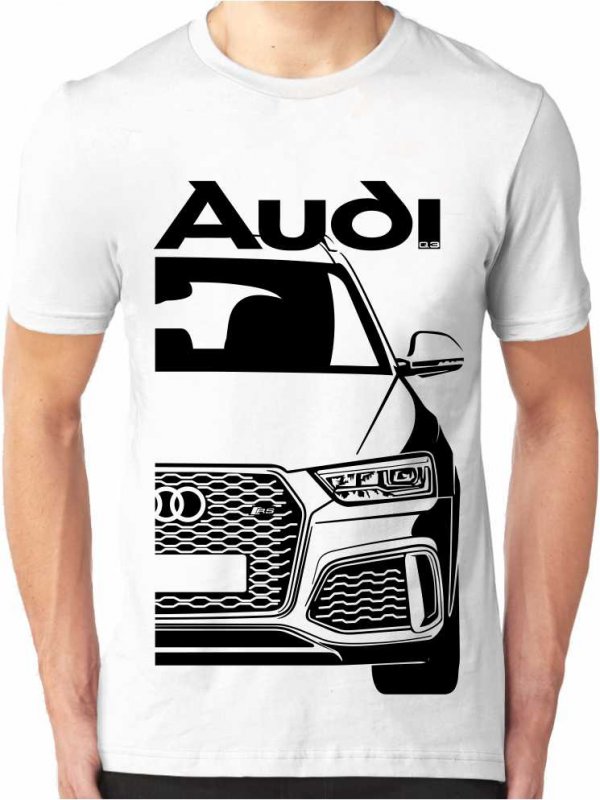 Audi Q3 RS 8U Heren T-shirt