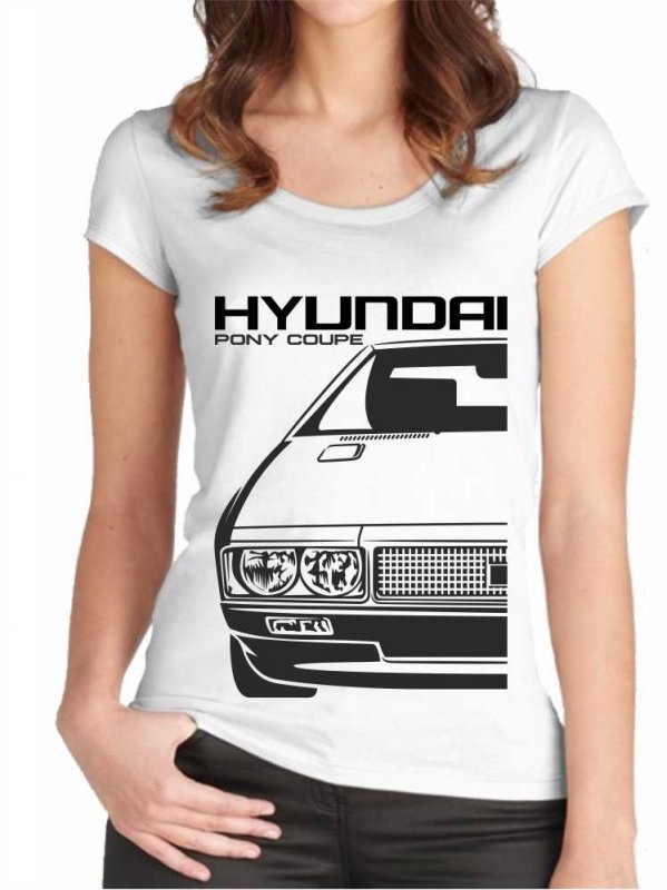Hyundai Pony Coupe Concept Dámske Tričko