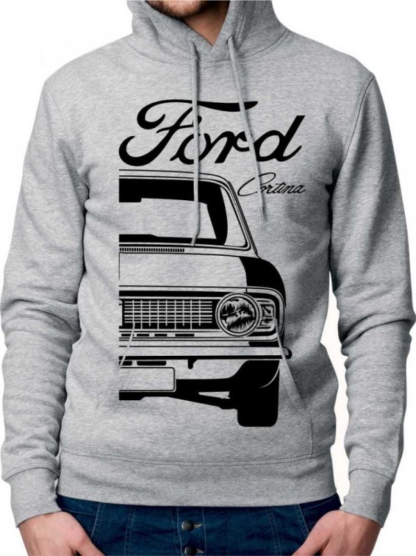 Ford Cortina Mk2 Heren Sweatshirt