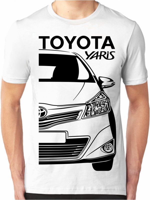 Toyota Yaris 3 Vīriešu T-krekls