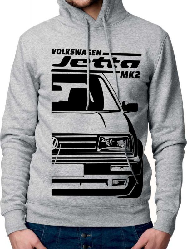 VW Jetta Mk2 Herren Sweatshirt